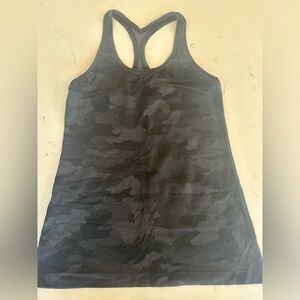 Lululemon Racer Back Black Cameo Top